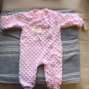 Fleece Onesie- Snaps